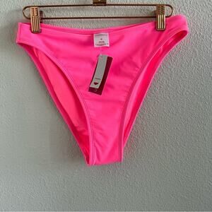 NWT Xhilaration Cheeky Barbie Pink Bikini Bottom Swim Separate Medium